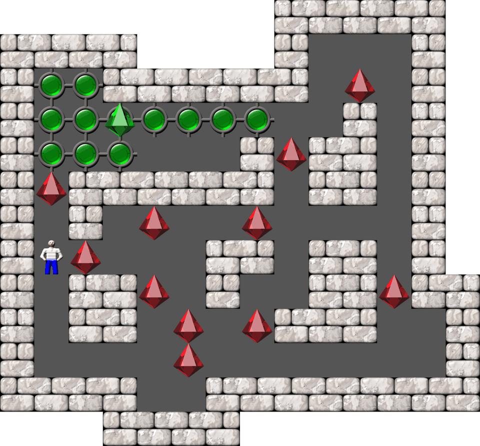 Sokoban Mass Remodel level 717